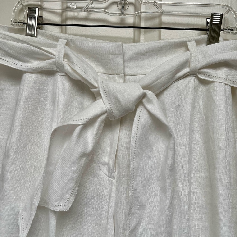 Jones New York white linen pants - Picture 2 of 11